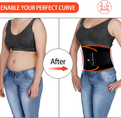 Waist Trainer for Men Women Belly Fat, Sweat Belt Band