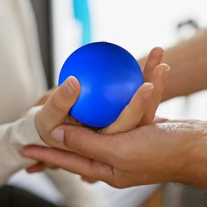 Elastic Finger Grip Strength Trainer Hand Exercise Squeeze Ball Hand Grip Strength Trainer Stress Relief Finger Resistance