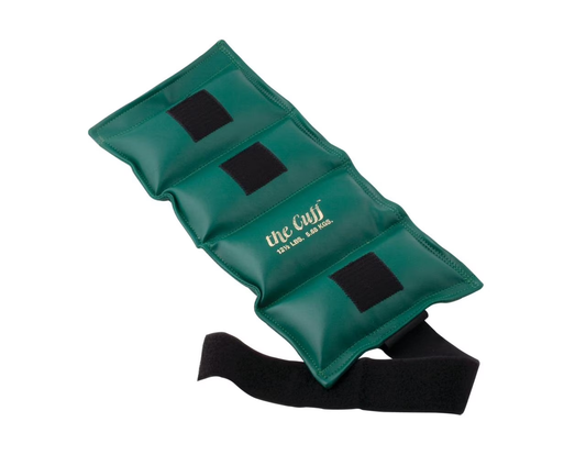 Original Adjustable Ankle and Wrist Weight for Yoga, Dance, Running, Cardio, Aerobics, Toning, and Physical Therapy. 12.5 Lb - Olive