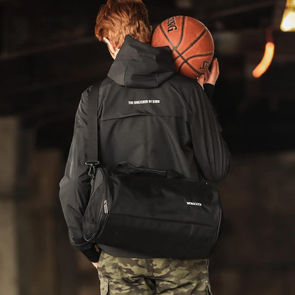 Large Sports Gym Bag for Men Women with Shoes Compartment,Travel Duffel Bag